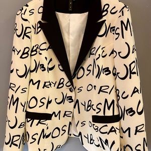 AZI Jacket, Black & White